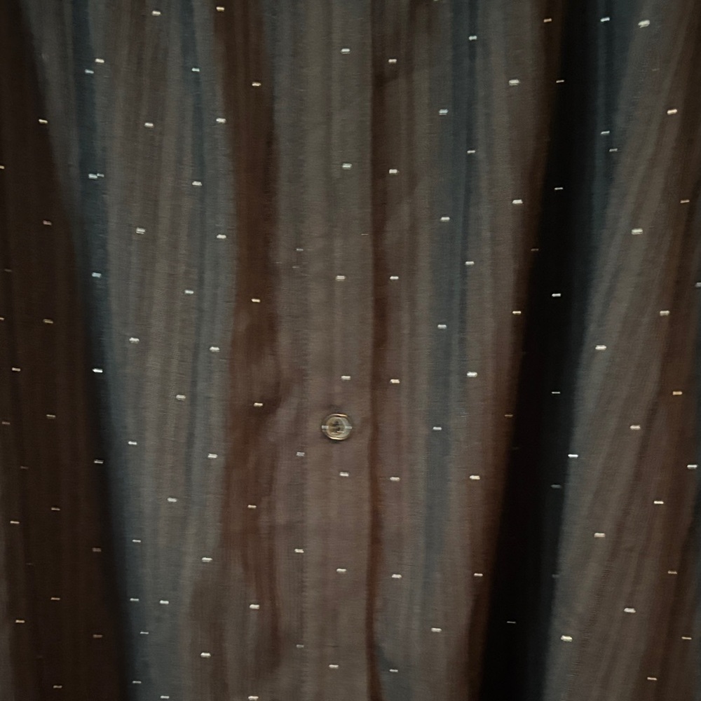NWT Black Button-Front Women’s Dress with Subtle Gem Detail Size XL - Picture 2 of 6